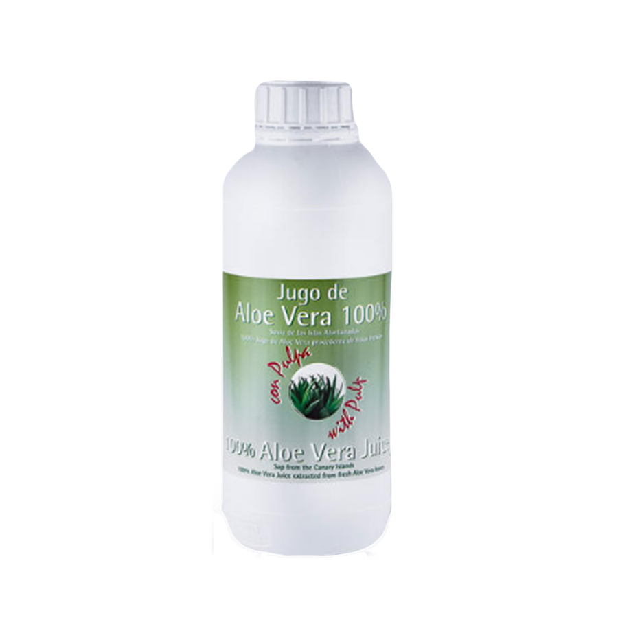 Aloe vera puro para beber con pulpa natural/zumo 99.5% aloe vera